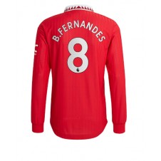 Manchester United Bruno Fernandes #8 Hemmatröja 2022-23 Långa ärmar